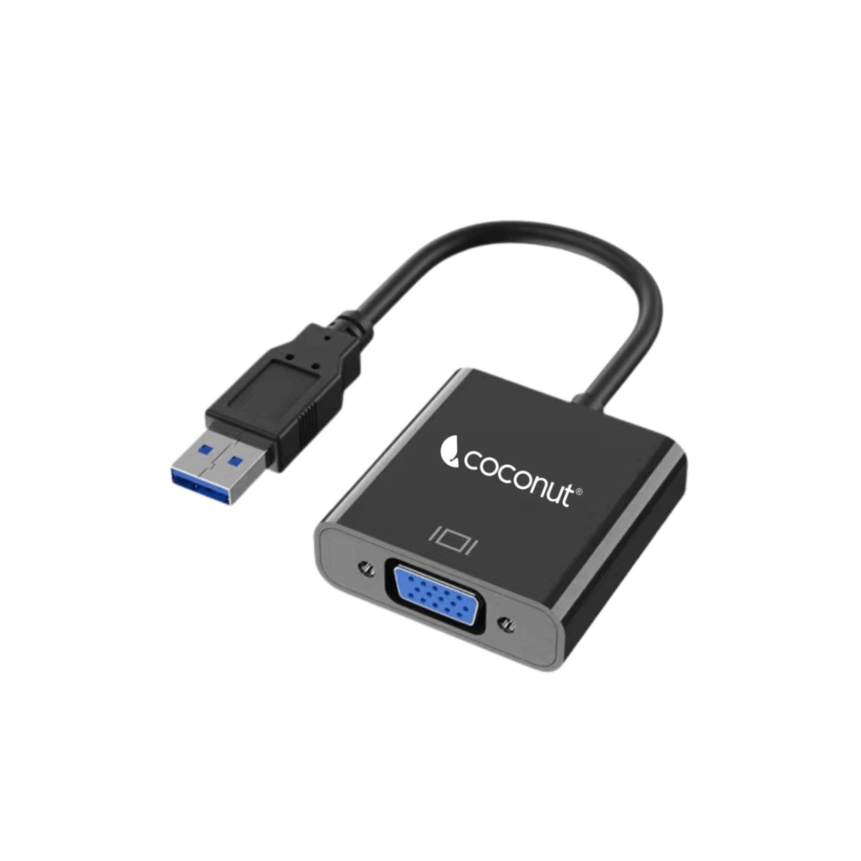USB 3.0 to VGA Converter with 4K resolution support for clear display